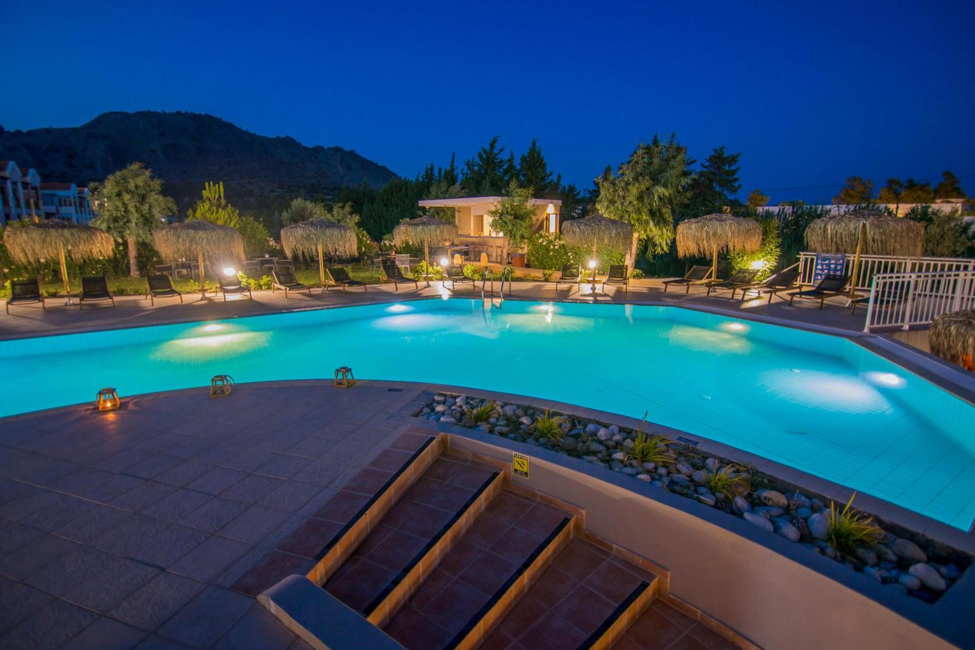 Lindos Breeze Beach Hotel كوتاري المظهر الخارجي الصورة
